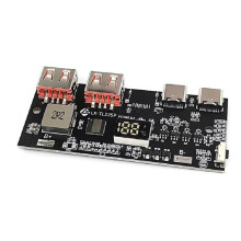 22.5W Power Bank Fast Charging Module for 3.2V LFP Battery Support QC4.0 PD3.0 VOOC Protocol Reverse-Polarity Protection