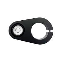 Niveau à Bulle Central de 25 mm avec Tige de Mesure en Fibre de Carbone pour la Cartographie et les Levés Topographiques (Trépied, 25 mm)