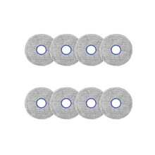 Wasbare Vervangende Dweildoek voor de voor X60 PRO Robotstofzuiger: Microvezel Dweilpads (8 Stuks)