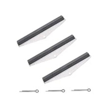 Set van 3 Vervangingsstenen voor Cilinderhoners, 10 cm (4 Inch) voor Cilinderhoners van 5-18 cm (2"-7")