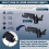 2-Pack Multi-Purpose Plastic Utility Hook Attachment for Poles-Screw- Hook 3/4" Inner Diameter Fits Threaded Poles 3
