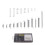 200PCS Spring Assortment Kit 20 Different Sizes Steel Compression and Extension Springs for DIY Repair Project 3