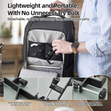 4pcs Desk Mount Bag Rack Hook Clip, Student Desk Hook with Adjustable Clip, Headphone Holder Backpack Hook