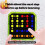 Connect Dots,Solve Logic Puzzles, Video Games,Train Attention,Interactive Educational Handheld Game Console for Kids 3