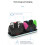Dock di Supporto Multifunzione RGB per  per  2 Accessori 2