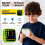 Connect Dots,Solve Logic Puzzles, Video Games,Train Attention,Interactive Educational Handheld Game Console for Kids 1
