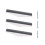 Engine Cylinder Hone Stone Set, 3-Piece 4" Replacement Stones for 2"-7" Cylinder Hone Tools 5