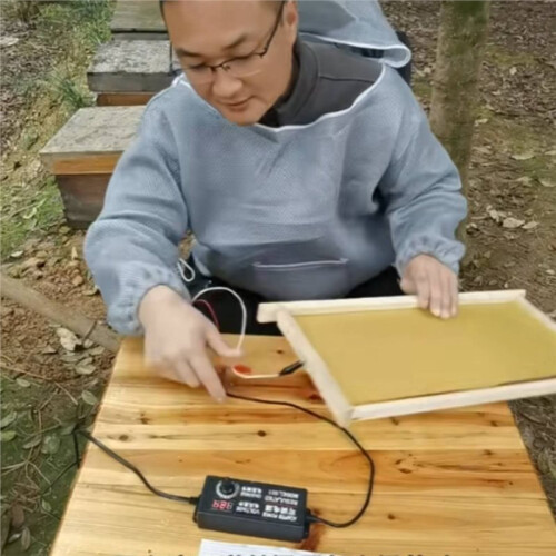 Professional Beehive Frame Wiring Tool - Electric Embedder for Beekeeping, European Plug EU Plug 1