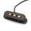 3-String Alnico 5 Pickup with Pre-Wired Circuit Volume/Tone Control with 6.35 Jack Output Wood Pattern 2