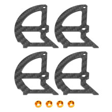 1:10 RC Car Adjustable Suspension Arms - Carbon Fiber Upgrade for Drift, Touring, F1, and Off-Road Models