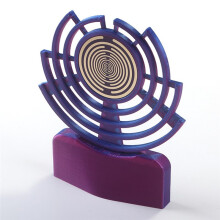 MWO Polarizing Disk, 24-Coil Multi-Wave Oscillator, Water Energization & Harmonic Balancing for Crystal Cleansing