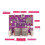 Dual 100Mbps Ethernet Port Expansion Board USB-to-Ethernet Hub Type-C for Raspberry Pi Zero 2 W 4