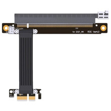 PCIe Riser Card PCI-E 4.0 X16 to X1  Card Extension Cable GPU WK Riser Adapter 45CM for   Computer