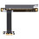 PCIe Riser Card PCI-E 4.0 X16 to X1  Card Extension Cable GPU WK Riser Adapter 45CM for   Computer 1