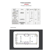 Module de Capteur de Distance Ultrasonique RCWL-1601, Détecteur de Distance 3 V-5,5 V, Compatible avec HC-SR04