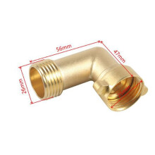 RV Water Inlet with Check Valve, Brass Threaded RV Water Inlet Connection Kit, 3/4 GHT Black