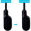 Headsets Replacement Mic for HyperX Cloud 3, Detachable Boom Microphone with Mute Indicator and 3.5mm 4-Pole Jack 5