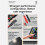 Digital Multimeter  Touchscreen AC/ Voltage Current Capacitors Resistance NCV Test Tools USB Recharge Multitester 3