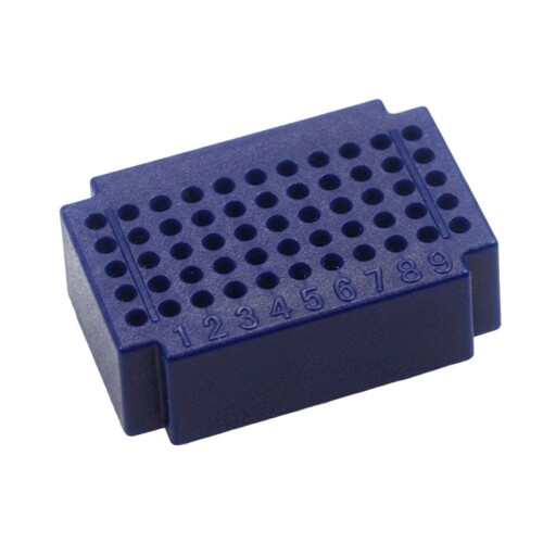 ZY55  Bread Board 55 Points Solderless PCB Board for  Raspberry Pi Prototyping Circuit Testing B