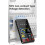 Digital Multimeter  Touchscreen AC/ Voltage Current Capacitors Resistance NCV Test Tools USB Recharge Multitester 4