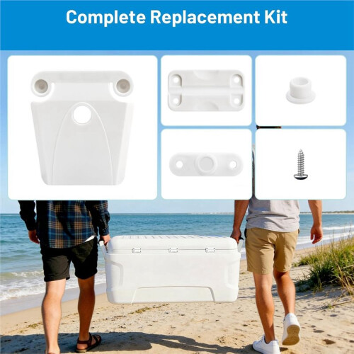 Cooler Hinge and  Replacement Kit Cooler  Replacement for Igloo 50-165 Qt Coolers 1