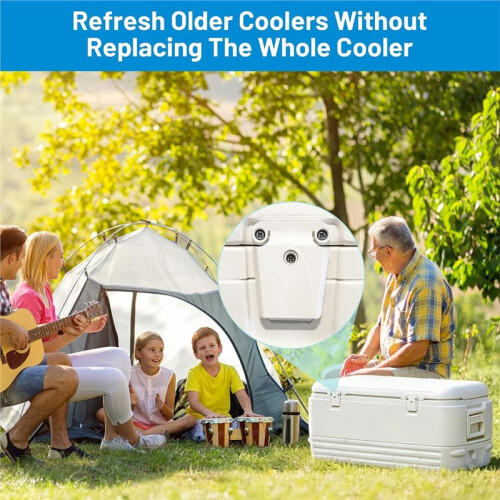 Cooler Hinge and  Replacement Kit Cooler  Replacement for Igloo 50-165 Qt Coolers 2