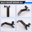 Universal Guitar Strap Headphone Hanger Mic Stand Cable Organizer Mount - Versatile Music Gear Accessory for Stage 6