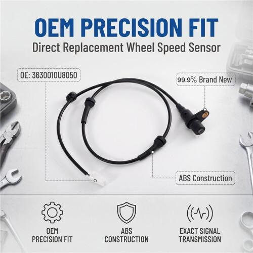 3630010U8050 Front Right ABS Wheel Speed Sensor for JAC J2 2