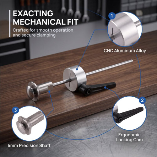 Quick-Release Skewer for Mountain/Road Bike Wheels (5mm Diameter) 2