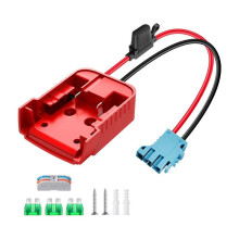 Adapter for 18V Lithium Battery-Powered Ride- Toys (with Wiring Harness Connector) - for Power Modification