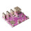 For Raspberry Pi Zero 100Mbps Ethernet Expansion Board with 3-Port USB 2.0 Hub+Type C Expansion Board 2