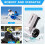 8K Digital DV Camera 75MP Video Camcorder with Dual Lens 16X Digital  Rotatable Screen Remote Control 5