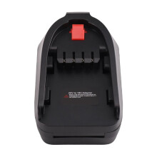 Adaptador Conversor de Bateria PAR20BOSC para Baterias de Lítio para Parkside de 20 V para Ferramentas Elétricas com Bateria de Lítio para PBA