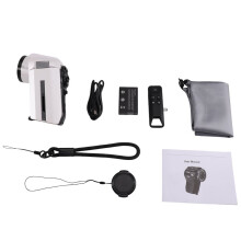 8K Digital DV Camera 75MP Video Camcorder with Dual Lens 16X Digital  Rotatable Screen Remote Control