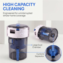 Contenitore per La Polvere con Separatore Ciclonico per Aspirapolvere per per Deebot N20 / N20 / N20 Combo - Ricambi per Contenitore