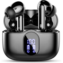 Wireless Earbuds, Bluetooth 5.4 Headphones In Ear with 4 ENC Noise Cancelling Mic, Btootos New Bluetooth Earbuds Mini Deep Bass Stereo Sound, 36H