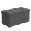 Songmics SONGMICS Ottoman Storage Box, Foldable Tufted Bench, 80L 1