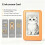 NFC E-Ink Screen Card DIY Photo Pendant Backpack Refrigerator Magnet Design Customizable  Image Tag 3