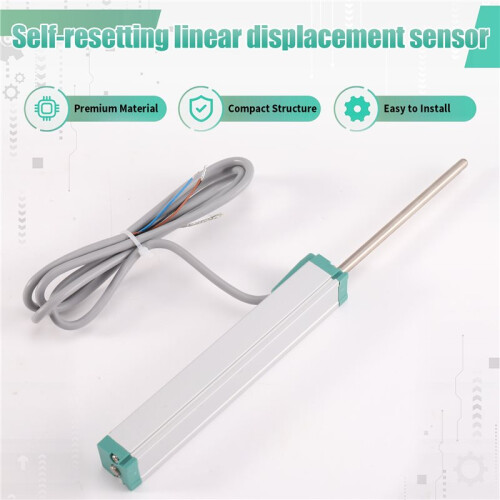 KTR-C-75 KTR-C-75mm Spring Self Recovery Linear Displacement Sensor (Built-in Spring) Self Reset 1