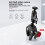 Bike Action Camera Universal Pipe Clip Three-Pronged Lock Bike Camera Rotating Mount 7