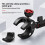 Bike Action Camera Universal Pipe Clip Three-Pronged Lock Bike Camera Rotating Mount 5