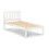 Luna 135cm Double Bed - Surf White 2
