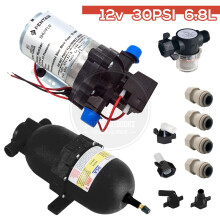 SHURFLO WATER PUMP & FIAMMA A20 TANK 12V 30PSI 6.8L CAMPERVAN MOTORHOME CARAVAN