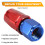 STRAIGHT Turbo Oil Feed Hose Fitting:AN6 8mm 3
