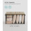 Songmics SONGMICS Ottoman Storage Box, Foldable Tufted Bench, 80L 4