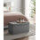 Songmics SONGMICS Ottoman Storage Box, Foldable Tufted Bench, 131L 7