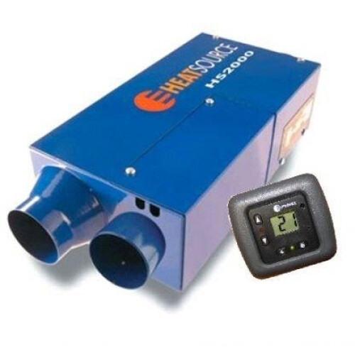 PROPEX HEATSOURCE HS2000 LPG GAS HEATER 12V DIGITAL THERMOSTAT FOR CAMPERVAN 1