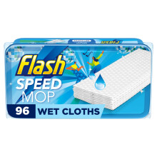 Flash Speedmop Wet Mop Floor Cleaner Wipes, 96 Wet Citrus Pads