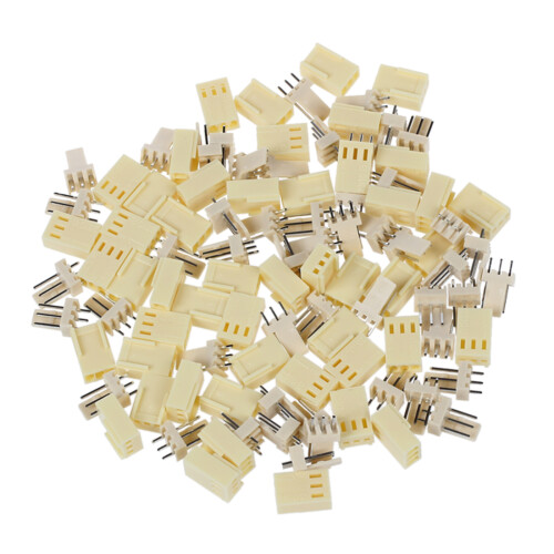 50 Stuks KF2510-3P 2,54 mm PCB-Header 3-Pins Connector Krimpterminalbehuizing 1