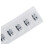 10 x Type B Female Silver  USB 5 Pin Socket Charger Mount Receptacle Connector 3